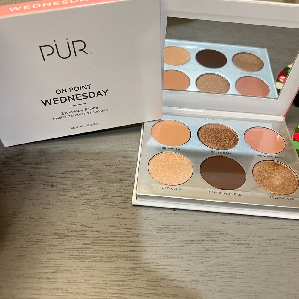 NIB PUR ON POINT WEDNESDAY EYESHADOW PALETTE